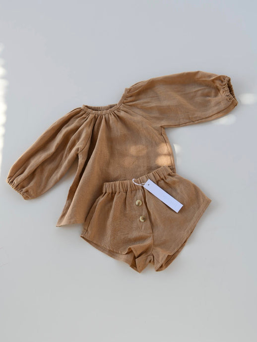 Flounce set - Walnut