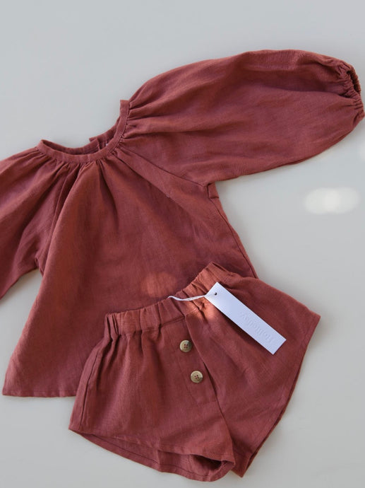 Flounce set - Rosewood