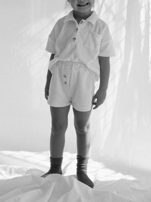 Polo Set - Vintage White