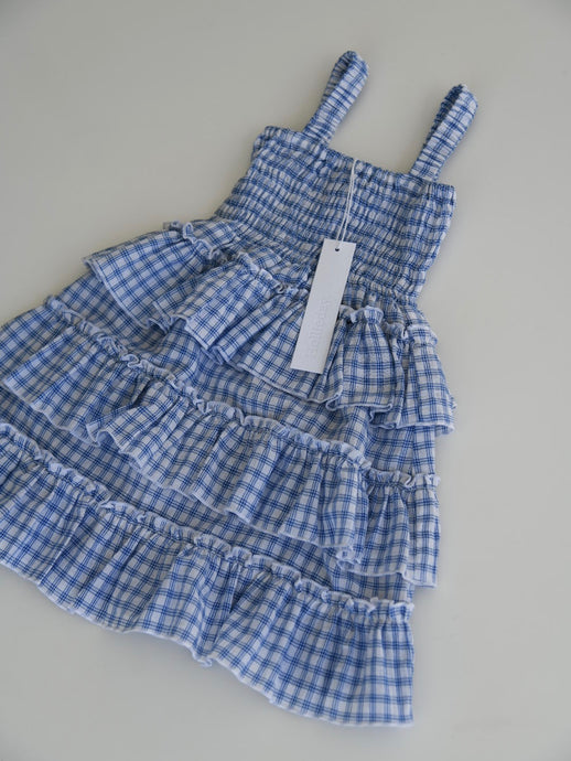 Frill Dress - Gingham